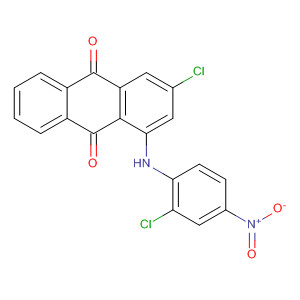 62322-90-1  9,10-Anthracenedione, 3-chloro-1-[(2-chloro-4-nitrophenyl)amino]-