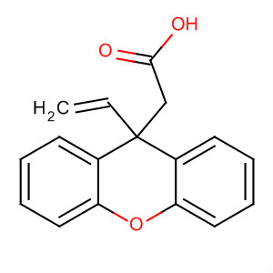 62333-58-8  9H-Xanthene-9-acetic acid, 9-ethenyl-