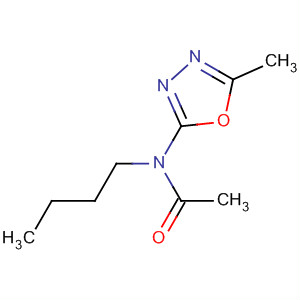 62347-66-4  Acetamide, N-butyl-N-(5-methyl-1,3,4-oxadiazol-2-yl)-