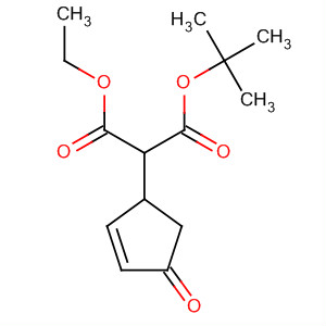 62359-83-5  Propanedioic acid, (4-oxo-2-cyclopenten-1-yl)-, 1,1-dimethylethyl ethylester