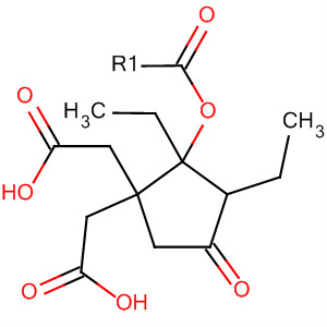 62359-87-9  1,2-Cyclopentanediacetic acid, 4-oxo-, diethyl ester, trans-