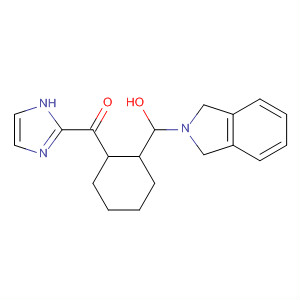 62366-77-2  1H-Isoindole, octahydro-2-[2-(1H-imidazol-2-ylcarbonyl)benzoyl]-