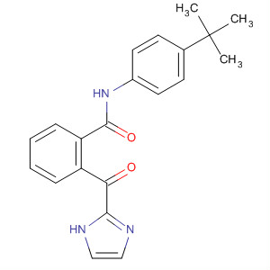 62367-00-4  Benzamide,N-[4-(1,1-dimethylethyl)phenyl]-2-(1H-imidazol-2-ylcarbonyl)-