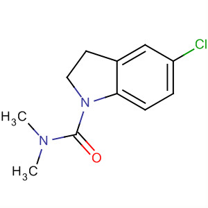 62368-12-1  1H-Indole-1-carboxamide, 5-chloro-2,3-dihydro-N,N-dimethyl-