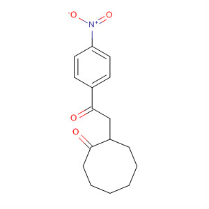 62369-08-8  Cyclooctanone, 2-[2-(4-nitrophenyl)-2-oxoethyl]-