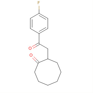 62369-13-5  Cyclooctanone, 2-[2-(4-fluorophenyl)-2-oxoethyl]-