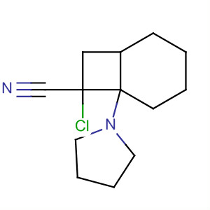 62372-69-4  Bicyclo[4.2.0]octane-7-carbonitrile, 7-chloro-6-(1-pyrrolidinyl)-