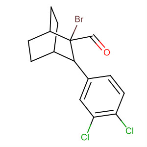 62374-05-4  Bicyclo[2.2.2]octane-2-carboxaldehyde,2-bromo-3-(3,4-dichlorophenyl)-