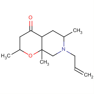 62381-12-8  4H-Pyrano[2,3-c]pyridin-4-one,octahydro-2,6,8a-trimethyl-7-(2-propenyl)-