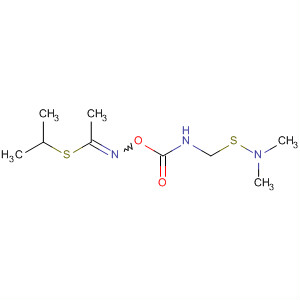 62382-34-7  Ethanimidothioic acid,N-[[[[(dimethylamino)thio]methylamino]carbonyl]oxy]-, 1-methylethylester