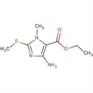 62382-55-2  1H-Imidazole-5-carboxylic acid, 4-amino-1-methyl-2-(methylthio)-, ethylester