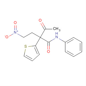 62384-50-3  2-Thiophenepropanamide, a-acetyl-b-(nitromethyl)-N-phenyl-