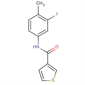 623907-55-1  3-Thiophenecarboxamide, N-(3-iodo-4-methylphenyl)-