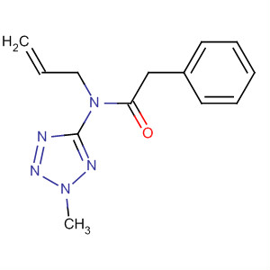 62400-34-4  Benzeneacetamide, N-(2-methyl-2H-tetrazol-5-yl)-N-2-propenyl-