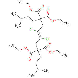 62418-40-0  7-Tetradecene-5,5,10,10-tetracarboxylic acid,7,8-dichloro-2,13-dimethyl-, tetraethyl ester, (E)-