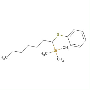 62418-58-0  Silane, trimethyl[1-(phenylthio)heptyl]-