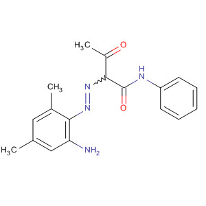 62419-38-9  Butanamide, 2-[(2-amino-4,6-dimethylphenyl)azo]-3-oxo-N-phenyl-