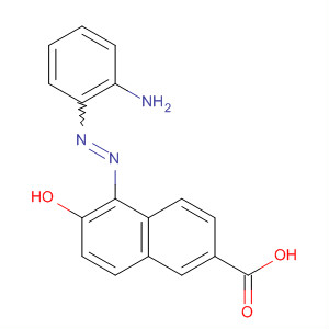 62419-55-0  2-Naphthalenecarboxylic acid, 5-[(2-aminophenyl)azo]-6-hydroxy-