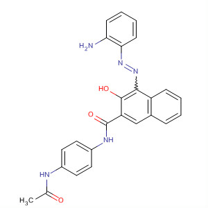62419-57-2  2-Naphthalenecarboxamide,N-[4-(acetylamino)phenyl]-4-[(2-aminophenyl)azo]-3-hydroxy-