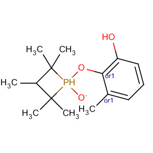 62451-28-9  Phenol,3-methyl-2-[(2,2,3,4,4-pentamethyl-1-oxido-1-phosphetanyl)oxy]-, trans-