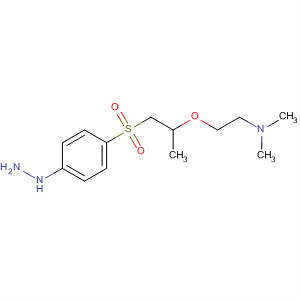 62453-83-2  Ethanamine,2-[2-[(4-hydrazinophenyl)sulfonyl]-1-methylethoxy]-N,N-dimethyl-