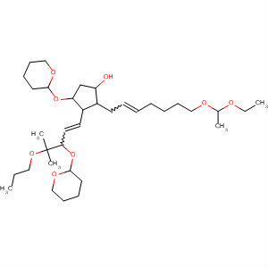 62467-04-3  Cyclopentanol,2-[7-(1-ethoxyethoxy)-2-heptenyl]-3-[4-methyl-4-propoxy-3-[(tetrahydro-2H-pyran-2-yl)oxy]-1-pentenyl]-4-[(tetrahydro-2H-pyran-2-yl)oxy]-