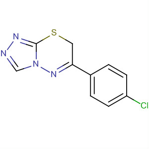 62467-76-9  7H-1,2,4-Triazolo[3,4-b][1,3,4]thiadiazine, 6-(4-chlorophenyl)-