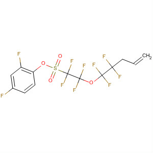 624731-24-4  Ethanesulfonic acid,1,1,2,2-tetrafluoro-2-[(1,1,2,2-tetrafluoro-4-pentenyl)oxy]-,2,4-difluorophenyl ester