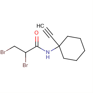 62479-85-0  Propanamide, 2,3-dibromo-N-(1-ethynylcyclohexyl)-