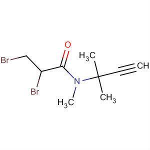 62479-92-9  Propanamide, 2,3-dibromo-N-(1,1-dimethyl-2-propynyl)-N-methyl-