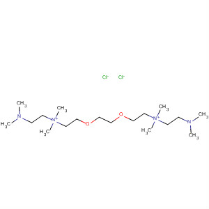 62488-42-0  8,11-Dioxa-2-aza-5-azoniatridecan-13-aminium,N-[2-(dimethylamino)ethyl]-N,N,2,5,5-pentamethyl-, dichloride