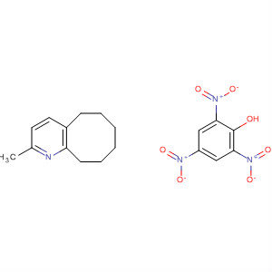 62491-74-1  Cycloocta[b]pyridine, 5,6,7,8,9,10-hexahydro-2-methyl-, compd. with2,4,6-trinitrophenol (1:1)