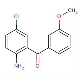 62492-54-0  Methanone, (2-amino-5-chlorophenyl)(3-methoxyphenyl)-