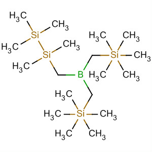 62497-90-9  Borane, tris[(pentamethyldisilanyl)methyl]-