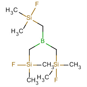 62497-91-0  Borane, tris[(fluorodimethylsilyl)methyl]-