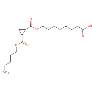 62498-06-0  1,2-Cyclopropanedicarboxylic acid, 7-carboxyheptyl pentyl ester, trans-