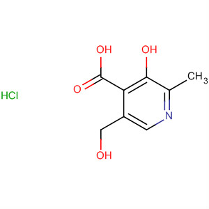 62511-95-9  4-Pyridinecarboxylic acid, 3-hydroxy-5-(hydroxymethyl)-2-methyl-,hydrochloride