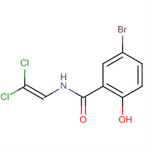 62513-83-1  Benzamide, 5-bromo-N-(2,2-dichloroethenyl)-2-hydroxy-