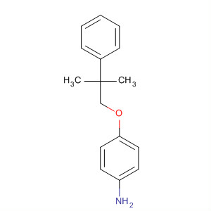 62517-30-0  Benzenamine, 4-(2-methyl-2-phenylpropoxy)-