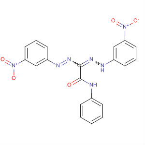 62525-99-9  Acetamide,2-[(3-nitrophenyl)azo]-2-[(3-nitrophenyl)hydrazono]-N-phenyl-