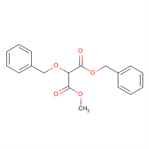 62527-79-1  Propanedioic acid, (phenylmethoxy)-, methyl phenylmethyl ester