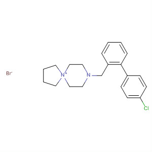 62535-42-6  8-Aza-5-azoniaspiro[4.5]decane, 8-[(4-chlorophenyl)phenylmethyl]-,bromide