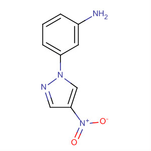 62537-75-1  Benzenamine, 3-(4-nitro-1H-pyrazol-1-yl)-