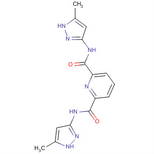 625386-03-0  2,6-Pyridinedicarboxamide, N,N'-bis(5-methyl-1H-pyrazol-3-yl)-