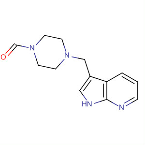 625386-56-3  1-Piperazinecarboxaldehyde, 4-(1H-pyrrolo[2,3-b]pyridin-3-ylmethyl)-