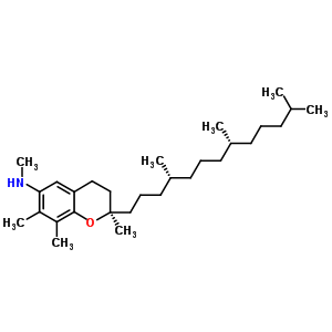 4869-06-1  (2R)-N,2,7,8-tetramethyl-2-[(4R,8R)-4,8,12-trimethyltridecyl]-3,4-dihydro-2H-chromen-6-amine