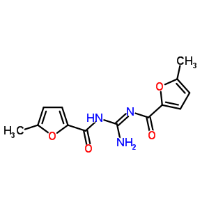 62120-11-0  N-[(1E)-amino{[(5-methylfuran-2-yl)carbonyl]amino}methylidene]-5-methylfuran-2-carboxamide