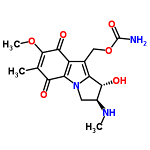 62697-39-6  [(1R,2S)-1-hydroxy-7-methoxy-6-methyl-2-(methylamino)-5,8-dioxo-2,3,5,8-tetrahydro-1H-pyrrolo[1,2-a]indol-9-yl]methyl carbamate