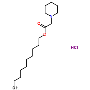 62988-58-3  decyl piperidin-1-ylacetate hydrochloride
