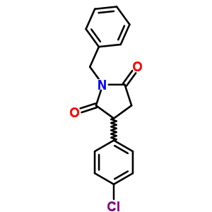 63290-61-9  1-benzyl-3-(4-chlorophenyl)pyrrolidine-2,5-dione